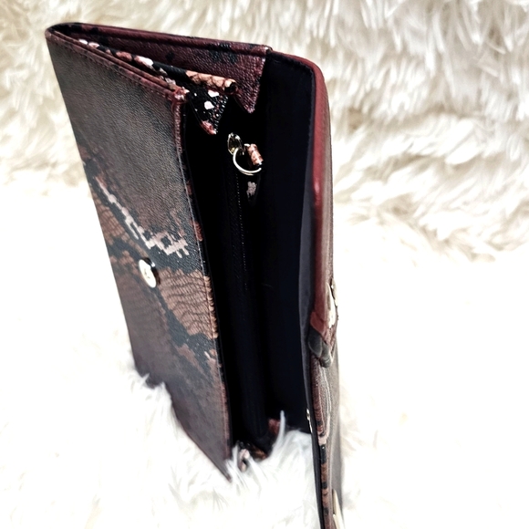 Miche Bags Miche Wallet Faux Print Snake Slim Design Wallet Retired Vintage - Picture 3 of 9